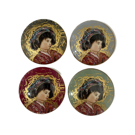 Paperweights Edna Hibel "Uta" Geisha Edition 2000